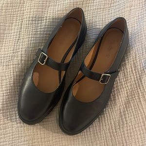 Madewell The Freya Platform Lugsole Mary Jane